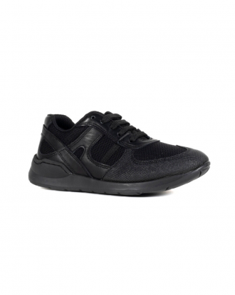 Black sneakers for children K-108