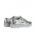 Low Silver Sneakers for Girls